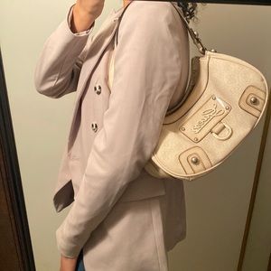 Tan Guess Shoulder Bag